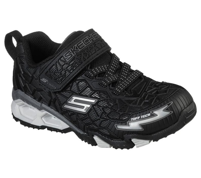 Skechers Pojkar Svarta Sneakers - S Lights: Hydro Lights - Tuff Force - Sverige (OLWFQ-7301)